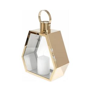 Estilo Home Dekoratívna lucerna 43 cm zlatá 5905623251035 vyobraziť