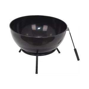 Estilo Home Prenosné ohnisko na drevo 57x30 cm čierne 5905623250687 vyobraziť