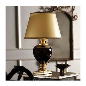 ONLI - Stolná lampa AMADEUS 1xE27/15W/230V 72 cm čierna/zlatá 225/GP vyobraziť