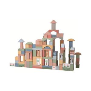 2Kids Toys - Drevené safari kocky so zvieratkami 120 ks 2D98154 vyobraziť