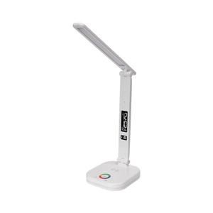 LED RGBW Stm. lampa s bezdr. nab. a displejom USB portom 6W/5V 3000-6500K biela+ PDL711RGBW vyobraziť