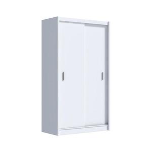 Šatní skriňa SAPHIRA 150x215 cm s posuvnými dverami, biela MULTI 150 Biały vyobraziť