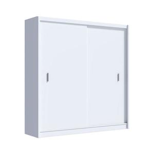 Šatní skriňa SAPHIRA 203x215 cm biela s posuvnými dverami MULTI 203 Biały vyobraziť