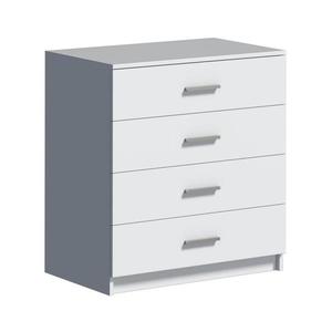 Komoda TIMON biela Komoda 4S Biały vyobraziť