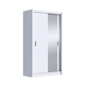 Šatní skriňa so zrkadlom SABRINA 150x215 cm biela OSLO 150 Biały vyobraziť