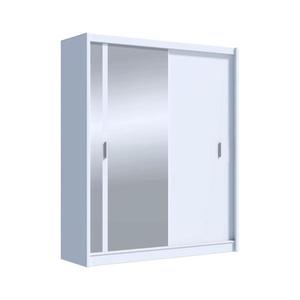 Šatní skriňa so zrkadlom SABRINA 180x215 cm biela OSLO 180 Biały vyobraziť