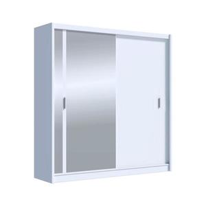 Šatní skriňa so zrkadlom SABRINA 203x215 cm biela OSLO 203 Biały vyobraziť