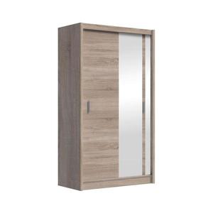 Šatní skriňa so zrkadlom SABRINA 120x215 cm dub sonoma OSLO 120 Sonoma vyobraziť