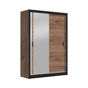 Šatní skriňa so zrkadlom SABRINA 150x215 cm dub craft OSLO 150 Craft vyobraziť