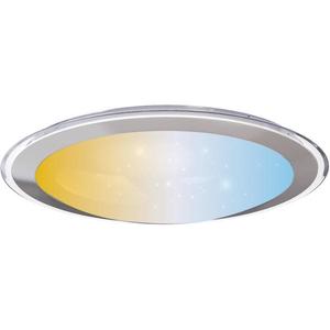 B.V. - LED stmievateľné stropné svietidlo LED/30W/230V 2700-6500K pr. 42, 9 cm chróm+DO B10310NCT vyobraziť