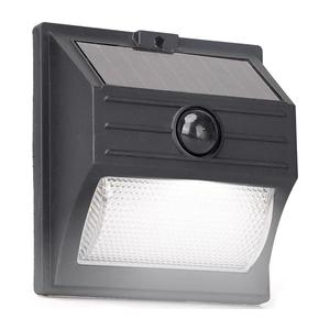 B.V. - LED solárne svietidlo so senzorom LED/3, 7V 6500K 500 mAh IP65 čierna B1020136Q vyobraziť