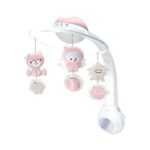 Infantino - Kolotoč nad postieľkou s melódiou a projektorom 3v1 3xAAA ružová 302050INF vyobraziť