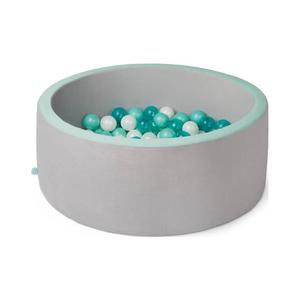 B-Toys - Detský suchý bazén s loptičkami pr. 89 cm šedá/tyrkysová BX2443ZBT vyobraziť