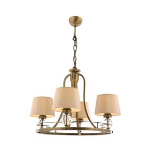 Luster na reťazi NARA 4xE27/40W/230V mosadz 301AUR1111 vyobraziť