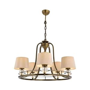 Luster na reťazi NARA 5xE27/40W/230V mosadz 301AUR1112 vyobraziť