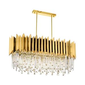 Luster na reťazi CRYSTALLINE 8xE27/40W/230V zlatý 301AUR1172 vyobraziť