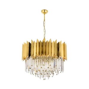 Luster na reťazi CRYSTALLINE 8xE27/40W/230V zlatý 301AUR1173 vyobraziť