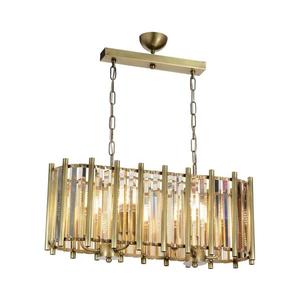 Luster na reťazi CRYSTALLINE 6xE14/40W/230V mosadz 301AUR1216 vyobraziť