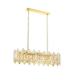 Luster na reťazi CRYSTALLINE 13xE14/40W/230V zlatý 301AUR1265 vyobraziť