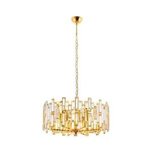 Luster na reťazi CRYSTALLINE 6xE14/40W/230V zlatý 301AUR1266 vyobraziť