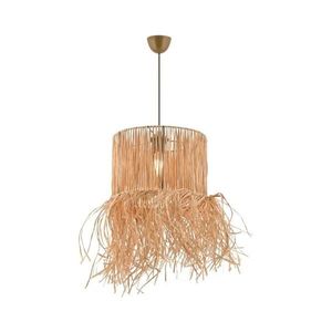 Závesný luster na lanku NESS 1xE27/40W/230V, rafia 390FLH1837 vyobraziť