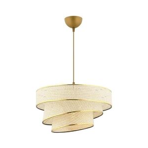 Závesný luster na lanku COUPER 1xE27/60W/230V krémová/zlatá 390FLH2420 vyobraziť