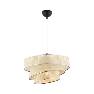 Luster na lanku COUPER 1xE27/60W/230V krémová/lesklý chróm 390FLH2421 vyobraziť