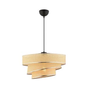 Luster na lanku COUPER 1xE27/60W/230V béžový/lesklý chróm 390FLH2426 vyobraziť