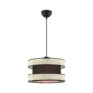 Luster na lanku HALO 1xE27/60W/230V čierna/krémová 390FLH2465 vyobraziť