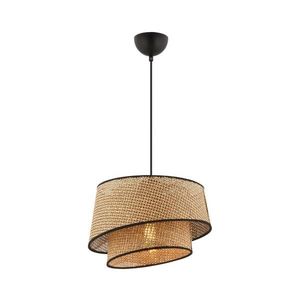 Luster na lankách BARETTE 1xE27/60W/230V hnedá/čierna 390FLH2480 vyobraziť