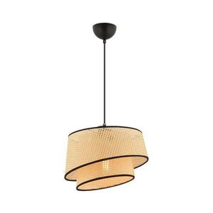 Závesný luster na lanku BARETTE 1xE27/60W/230V béžová/čierna 390FLH2483 vyobraziť