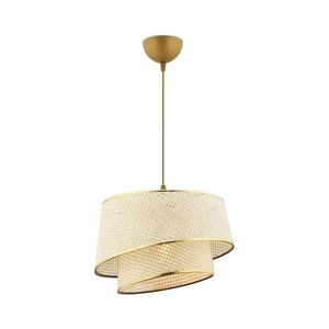 Závesný luster na lanku BARETTE 1xE27/60W/230V krémová/zlatá 390FLH2485 vyobraziť