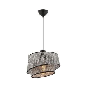 Závesné svietidlo na lane BARETTE 1xE27/60W/230V sivá/čierna 390FLH2488 vyobraziť