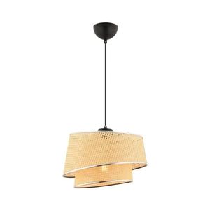 Luster na lankách BARETTE 1xE27/60W/230V béžová/lesklý chróm 390FLH2491 vyobraziť