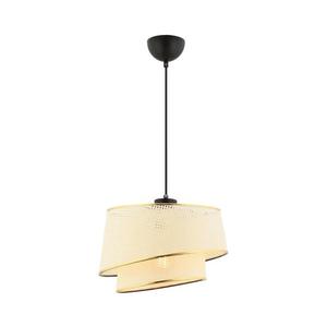 Závesný luster na lanku BARETTE 1xE27/60W/230V krémová/zlatá 390FLH2493 vyobraziť