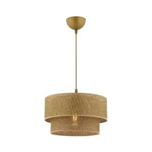 Luster na lanku ECHO 1xE27/60W/230V hnedý 390FLH2499 vyobraziť