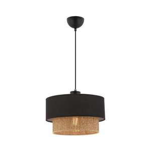 Luster na lanku ECHO 1xE27/60W/230V čierna/hnedá 390FLH2500 vyobraziť