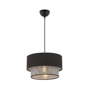 Luster na lanku ECHO 1xE27/60W/230V čierna/šedá 390FLH2508 vyobraziť