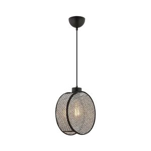 Závesné svietidlo na lanku DRUM 1xE27/60W/230V sivá/čierna 390FLH2528 vyobraziť