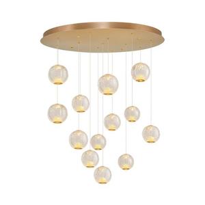 LED luster na lanku CREMONA 13xLED/5W/230V 3000K zlatá 414LRC1378 vyobraziť