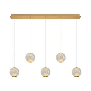 LED luster na lanku CREMONA 5xLED/5W/230V 3000K zlatý 414LRC1386 vyobraziť