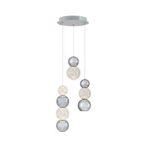 LED luster na lanku CREMONA LED/17W/230V 3000K matný chróm 414LRC1391 vyobraziť