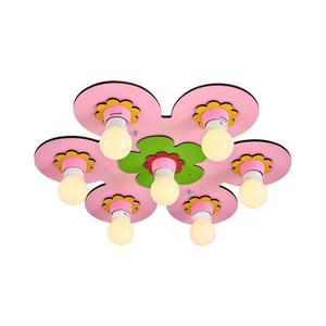 Detské stropné svietidlo LUCCA 7xE27/24W/230V ružové 414LRC1547 vyobraziť