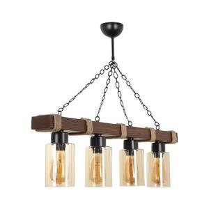 Luster na reťazi JASMIN 4xE27/40W/230V hnedá/béžová 534LUN3371 vyobraziť