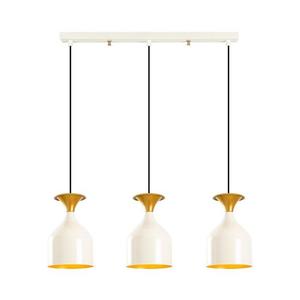 Závesný luster SIVANI na lane 3xE27/40W/230V biela/medená 536NTD1143 vyobraziť