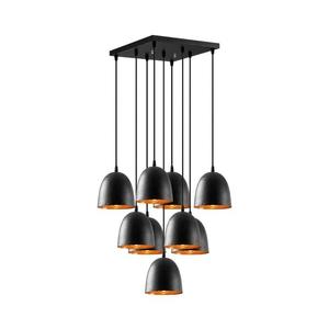 Závesný luster na lanku TATTOO 9xE27/40W/230V čierny 584TTM1371 vyobraziť