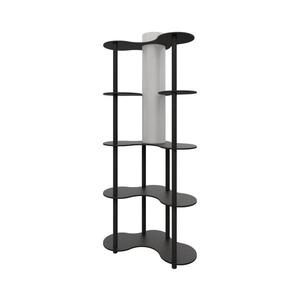 Stojacia lampa s poličkami NOTO 1xE27/40W/230V čierna 666PTR1115 vyobraziť