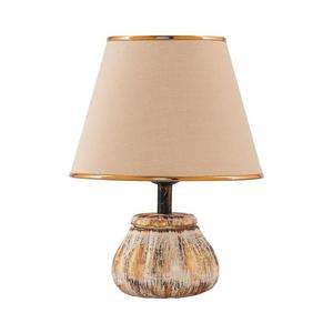Stolná lampa RAMZES 1xE27/40W/230V krémová/zlatá 687HMY2124 vyobraziť