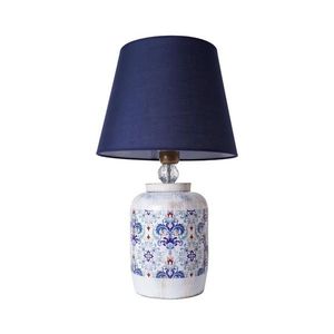 Stolná lampa RAMZES 1xE27/40W/230V modrá/biela 687HMY2216 vyobraziť