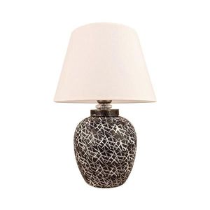 Stolná lampa RAMZES 1xE27/40W/230V biela/čierna 687HMY2381 vyobraziť